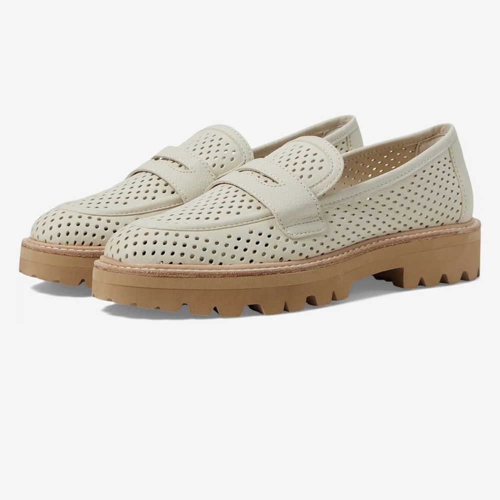 New Dolce Vita Malila Cream Loafers